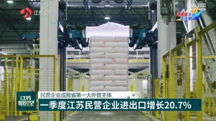 一季度江蘇民營企業外貿表現亮眼，技術進出口成新增長引擎